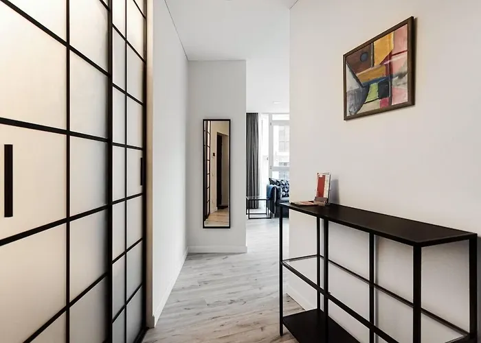 Apartament Happy Vip, Self Check-in-24x7, A-c, Parking-in-the-underground-garage Wilno